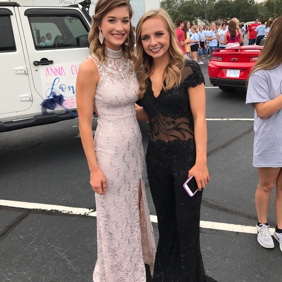 silver long dress - Picture 2 of 2